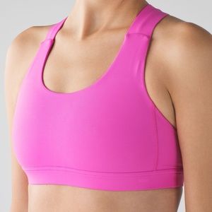 Lululemon All Sport Bra III Berry Sz 6